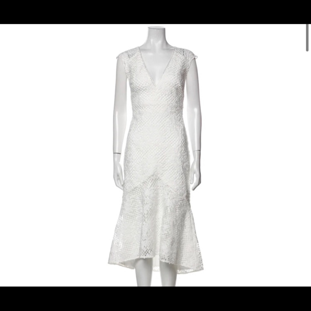 Monique Lhuillier Lace Dress